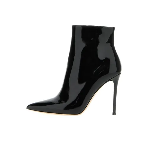 GIANVITO ROSSI Avril Ботильоны 10,5 см Женские Черные