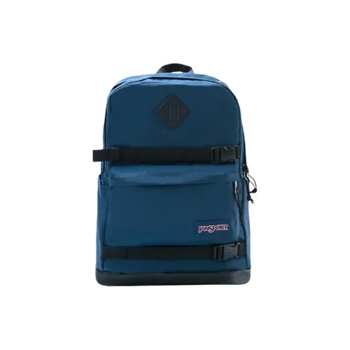 JanSport Ткань Рюкзак Большой Унисекс Синий