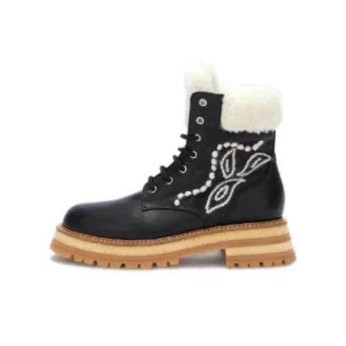 ERMANNO SCERVINO Короткий Мартин Boot Женские Черный