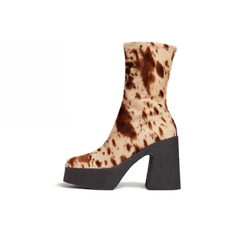 Stella McCartney Skyla Ботильоны Женские Карамель