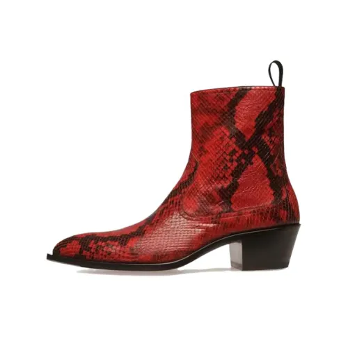 BALLY Ботильоны Red Men's