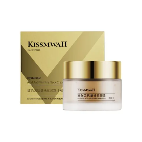 KISSMWAH Ботокс Уменьшающий Мимические Руги Крем для Шеи Увлажняющий 50г
