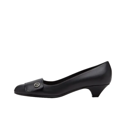 FERRAGAMO GANCINI Конусный каблук Высокие каблуки Женские Черный