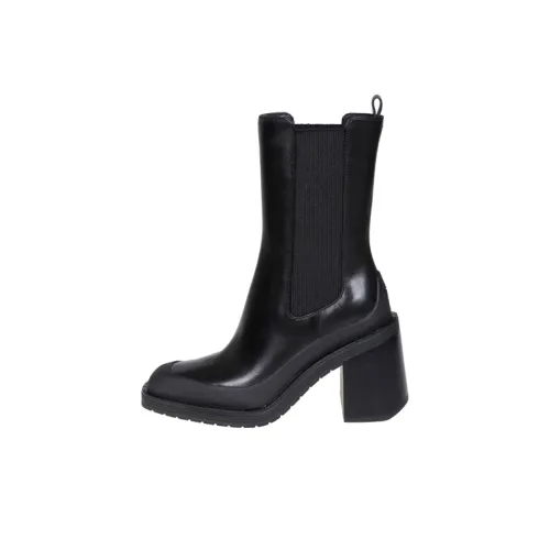 Tory Burch Crew Chelsea 8,9cm Женские Черные