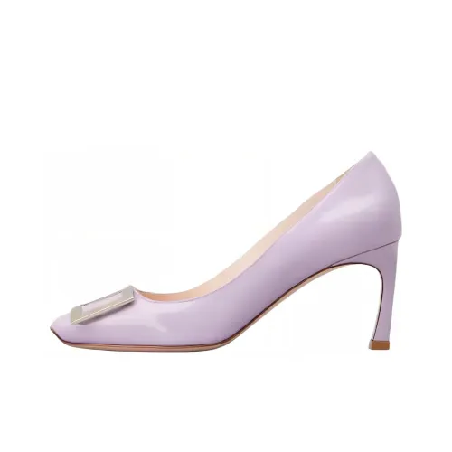 Roger Vivier Высокие каблуки Фиолетовый Женские