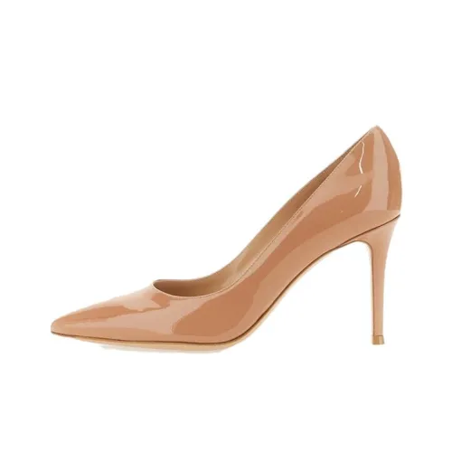 GIANVITO ROSSI Высокие каблуки Коричневый Женские