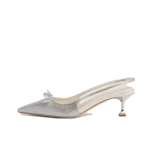 MIU MIU Высокие каблуки Белый Женские