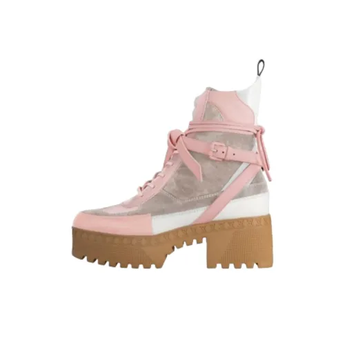 LOUIS VUITTON Laureate Ботильоны 5 см Женские Розовые