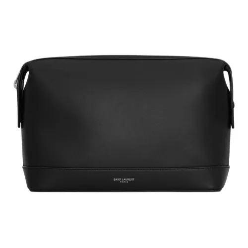 SAINT LAURENT Париж Коровья кожа Клатч Маленький Женский Черный