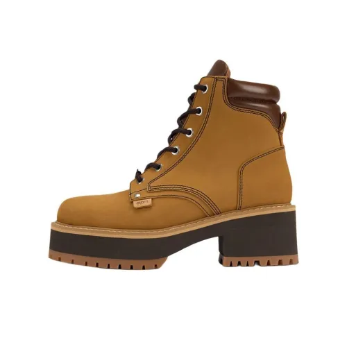 Maje Короткий Мартин Ботинок 6,5 см Женские Earth Желтый