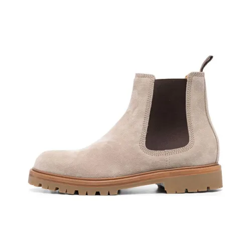 BRUNELLO CUCINELLI Ботильоны Песочно-бежевые Мужские