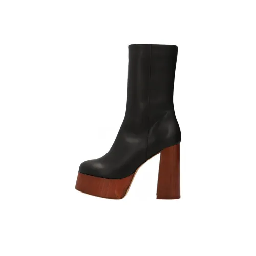 GIA BORGHINI Rosie 27 Ботильоны 11 см Женские Черные