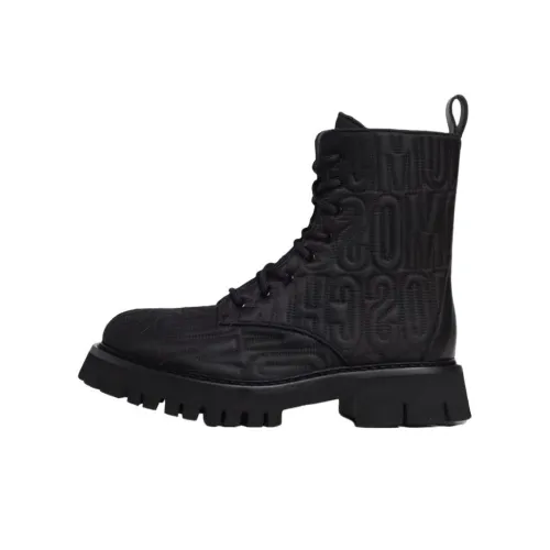 MOSCHINO Couture Короткий Мартин Ботин Мужской Черный