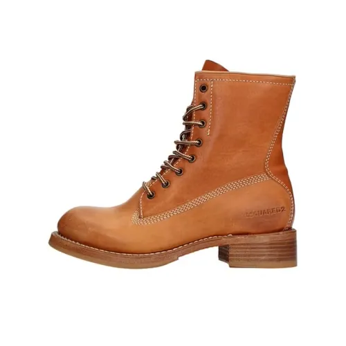 DSQUARED 2 Ботильоны Мужские Коричневые