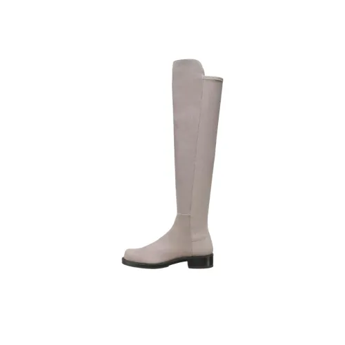 Stuart Weitzman 5050 Ботинки выше колена, серые, женские