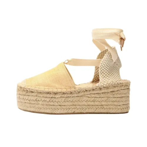 Schutz Greeca Высокие каблуки 7 см Женские Жемчужный Золотой