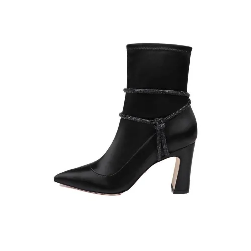 Badgley Mischka Ботильоны 8,5 см Женские Черные