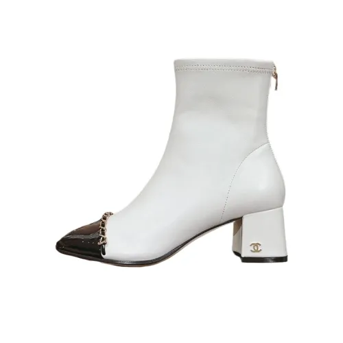 CHANEL Ботильоны Женские Белые