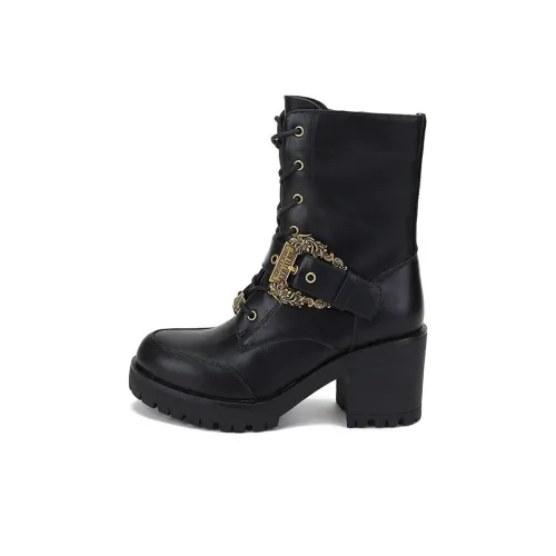 VERSACE JEANS COUTURE Ботильоны Черные Женские