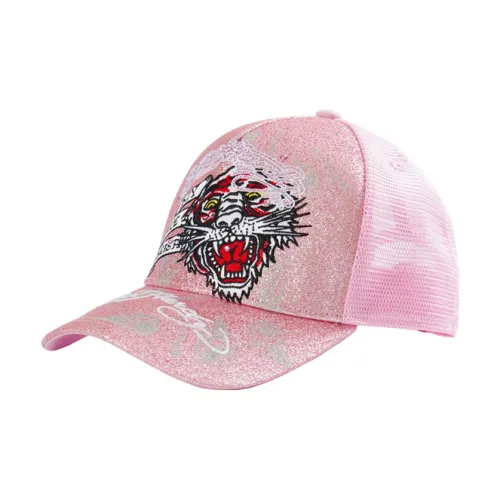 Ed Hardy Полиэстер Кепки Унисекс Камелия Розовый