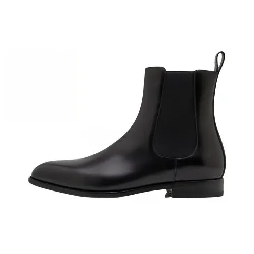 MANOLO BLAHNIK Delsa Короткий Челси Мужской Черный