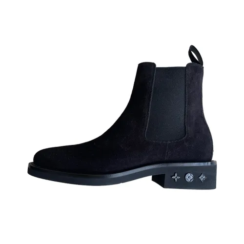 LOUIS VUITTON Короткий Челси Мужской Черный