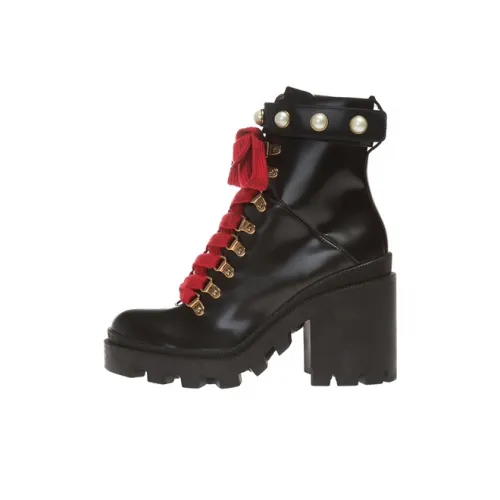 GUCCI Martin Boot Женские Черный