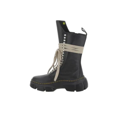 RICK OWENS Мартинсы Черные Женские