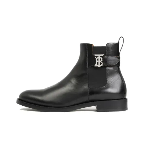 Burberry Monogram Короткий Chelsea Мужской Черный