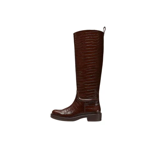 Stuart Weitzman SW Celia Женские сапоги до колена цвет бордовый