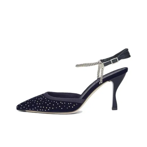 FENDI Colibrì Lite Высокие каблуки Синие Женские