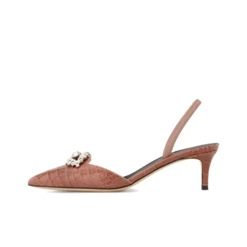 GIUSEPPE ZANOTTI Высокие каблуки Коричневый Женские
