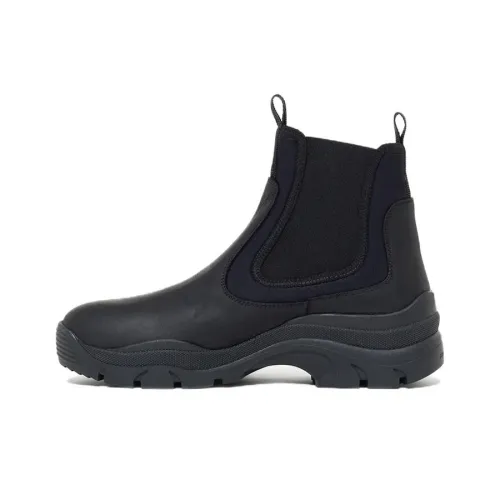 John Elliott Короткий Челси Мужской Черный