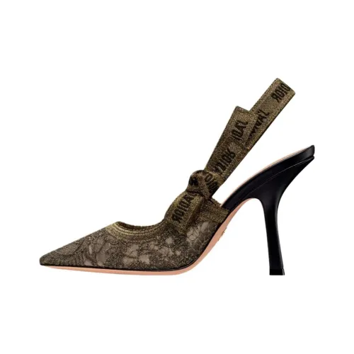 DIOR J'Adior Узкий каблук Высокие каблуки 10 см Женские Медный