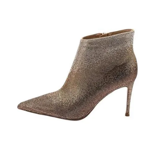 NICOLI Ornella Ботильоны 8 см Женские Золотые
