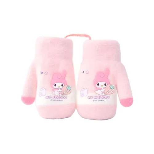 Sanrio Полиамид Вязаные Перчатки Детские