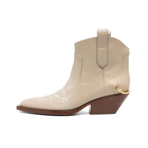 Zimmermann Ботильоны 4,5 см Женские Бежевые