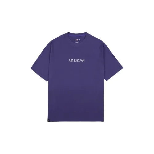 Jordan Wordmark T-Shirt Унисекс Фиолетовый