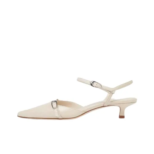 Aeyde Melia Узкий каблук Высокие каблуки 3,5 см Женские Белые