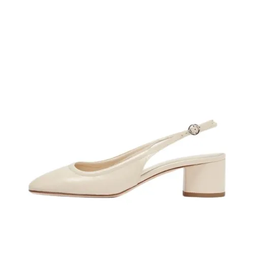 Aeyde Грубый каблук Высокие каблуки 5,5 см Женские Бежевый