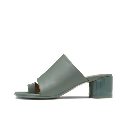 MM6 MAISON MARGIELA Грубый каблук Высокие каблуки Женские Зеленый