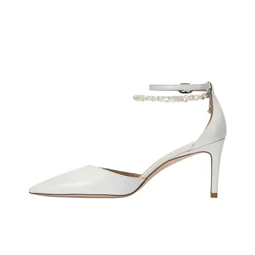 Stuart Weitzman SW Bridal Capsule collection Узкий каблук Высокие каблуки 7,5 см Женские Белые