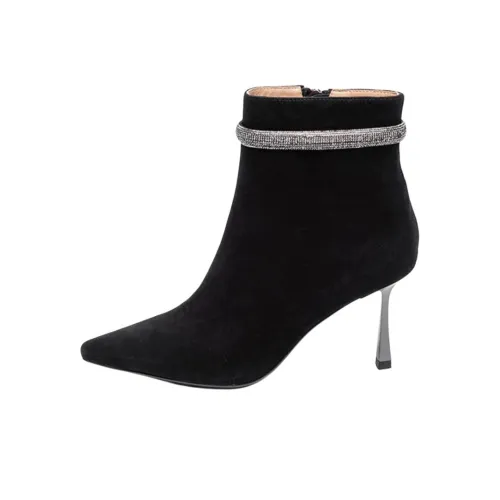 NICOLI Sindel Ботильоны 8 см Женские Черные