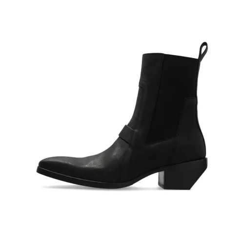 RICK OWENS совместный бренд Chelsea черный мужской
