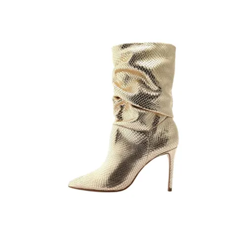 Schutz Brightsnake Ботильоны 8,9 см Женские Золотые