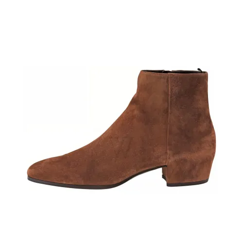 SAINT LAURENT Ботильоны Женские Коричневый