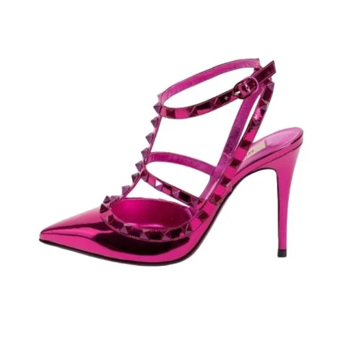 Valentino Высокие каблуки Розово-красный Женские