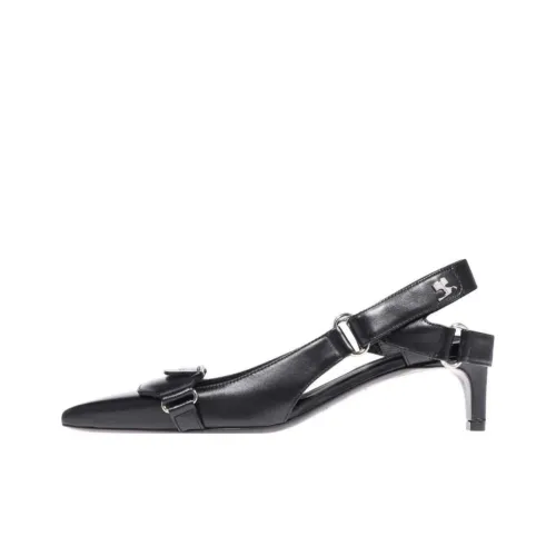 COURREGES Высокие каблуки Черные Женские