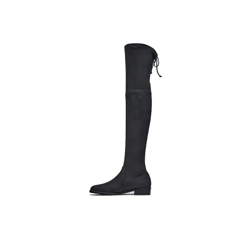 Stuart Weitzman SW Lowland Over The Knee Boots Женские Темный Космический Серый