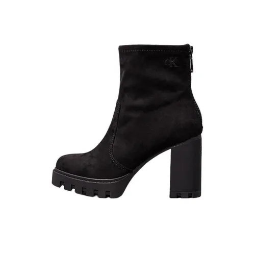 CKJ CALVIN KLEIN JEANS Ботильоны 9 см Женские Черные